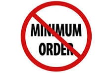 Tidak Ada Minimum Order Quantity (MOQ)!